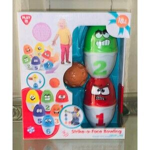 Strike a Face Bowling Game Baby Toddlers Toy Toys